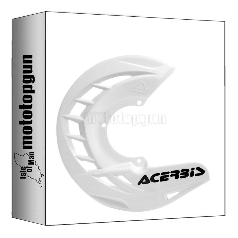 acerbis 0016057.030 + 0017827 scheibenabdeckung x-brake weiss kompatibel mit husqvarna te 250 2014 2015 2016 2017 2018 2019 2020 2021 2022 2023 2024 mototopgun von MOTOTOPGUN