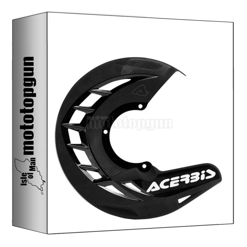 acerbis 0016057.090 + 0020081 scheibenabdeckung x-brake schwarz kompatibel mit honda crf 450 rx 2017 2018 2019 2020 2021 2022 2023 2024 mototopgun von MOTOTOPGUN