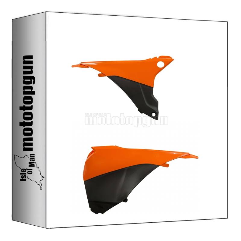 acerbis 0017202.209 airbox-abdeckung orange schwarz kompatibel mit ktm exc 200 2014 2015 2016 mototopgun von MOTOTOPGUN