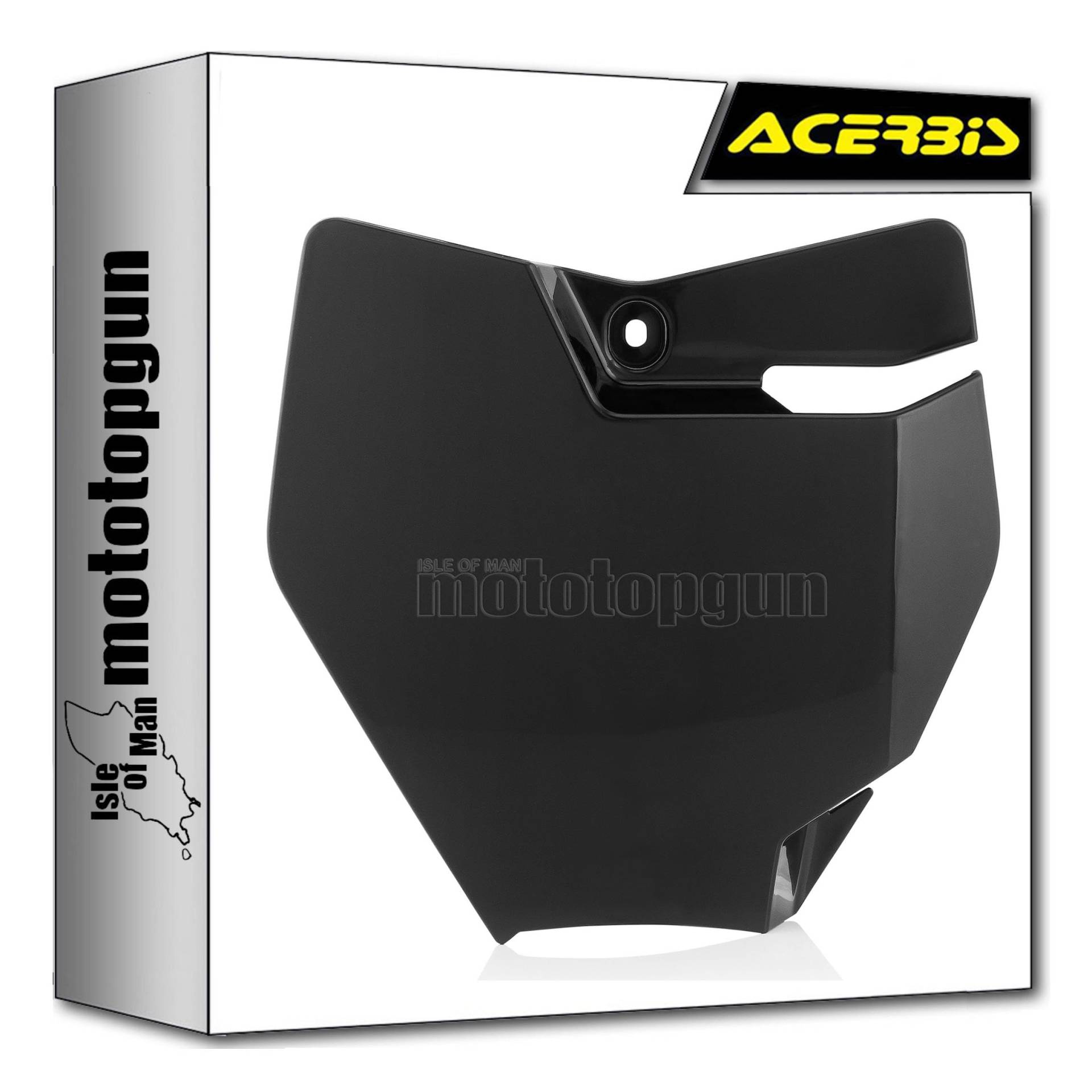 acerbis 0021815.090 vorderes nummernschild schwarz kompatibel mit ktm sx 65 2016 2017 2018 2019 2020 2021 2022 2023 mototopgun von MOTOTOPGUN