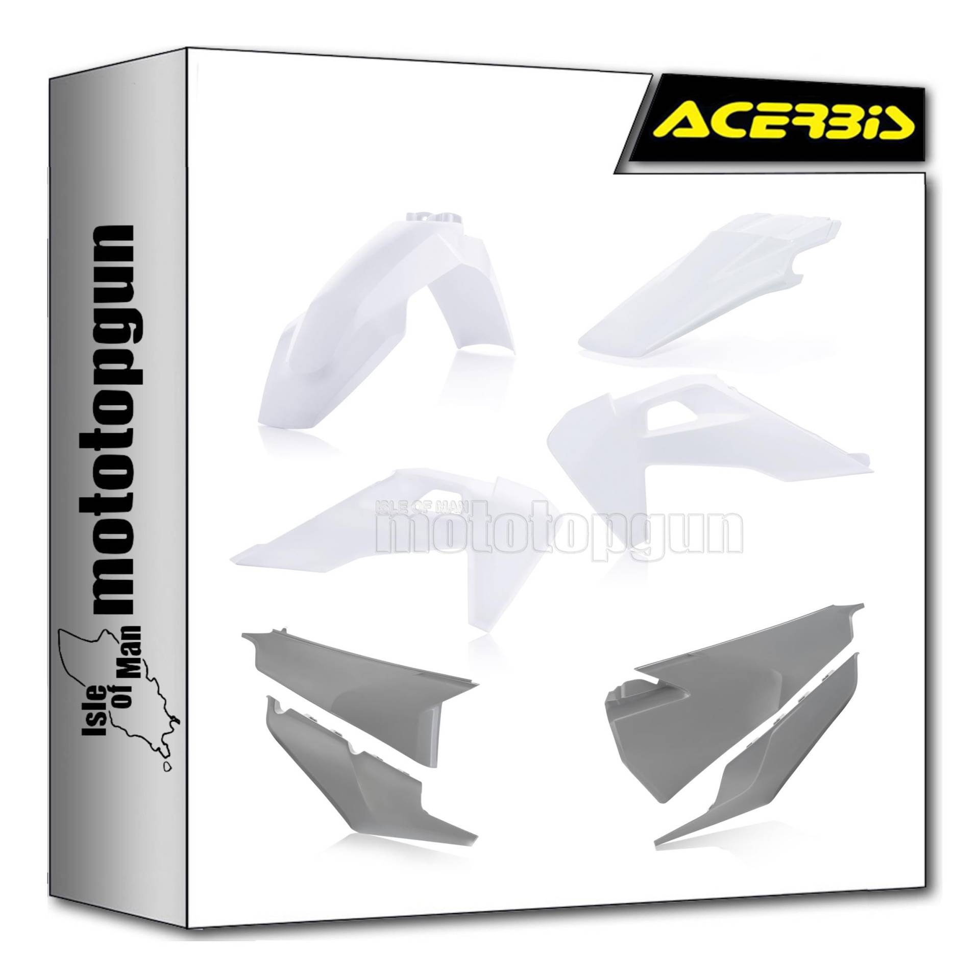 acerbis 0024052.553 plastics kit originale kompatibel mit husqvarna te 250i 2020 2021 2022 mototopgun von MOTOTOPGUN