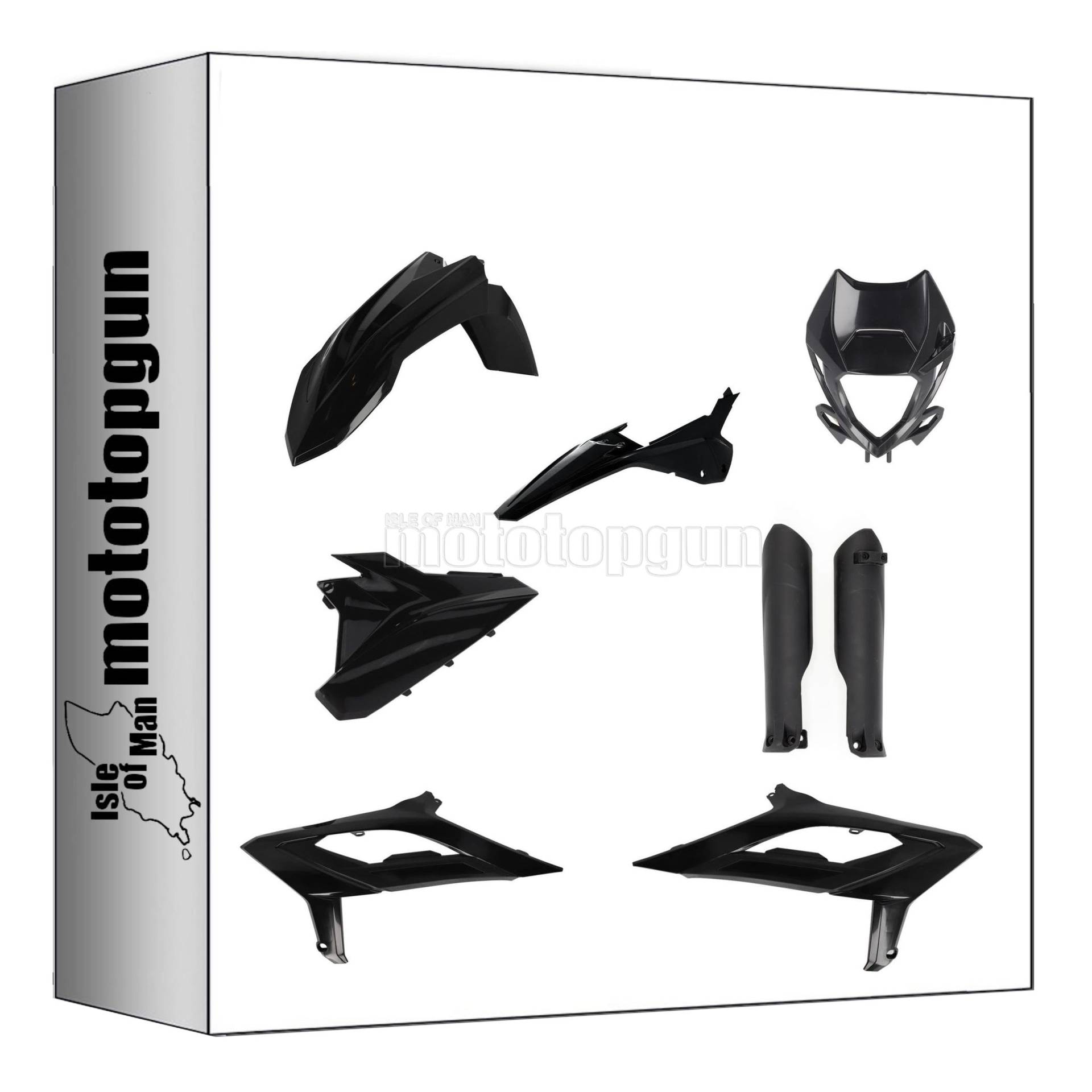 acerbis 0025461.090 full plastics kit schwarz kompatibel mit beta rr 200 2t racing 2023 2024 mototopgun von MOTOTOPGUN