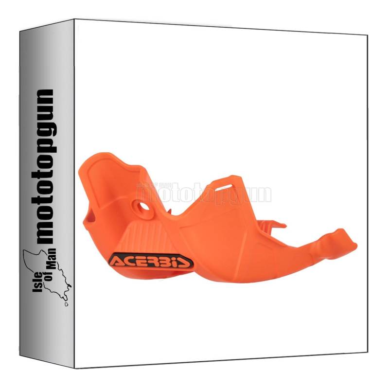 acerbis 0026453.011.016 skid plate enduro orange 2 kompatibel mit husqvarna tc 65 2024 2025 mototopgun von MOTOTOPGUN