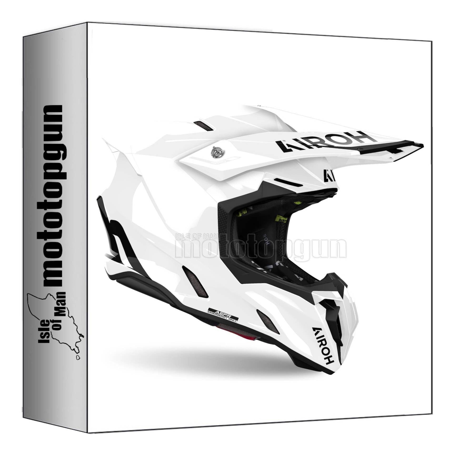 airoh helm motorrad cross tw314 twist 3 color weiss gloss sz. m mototopgun von MOTOTOPGUN