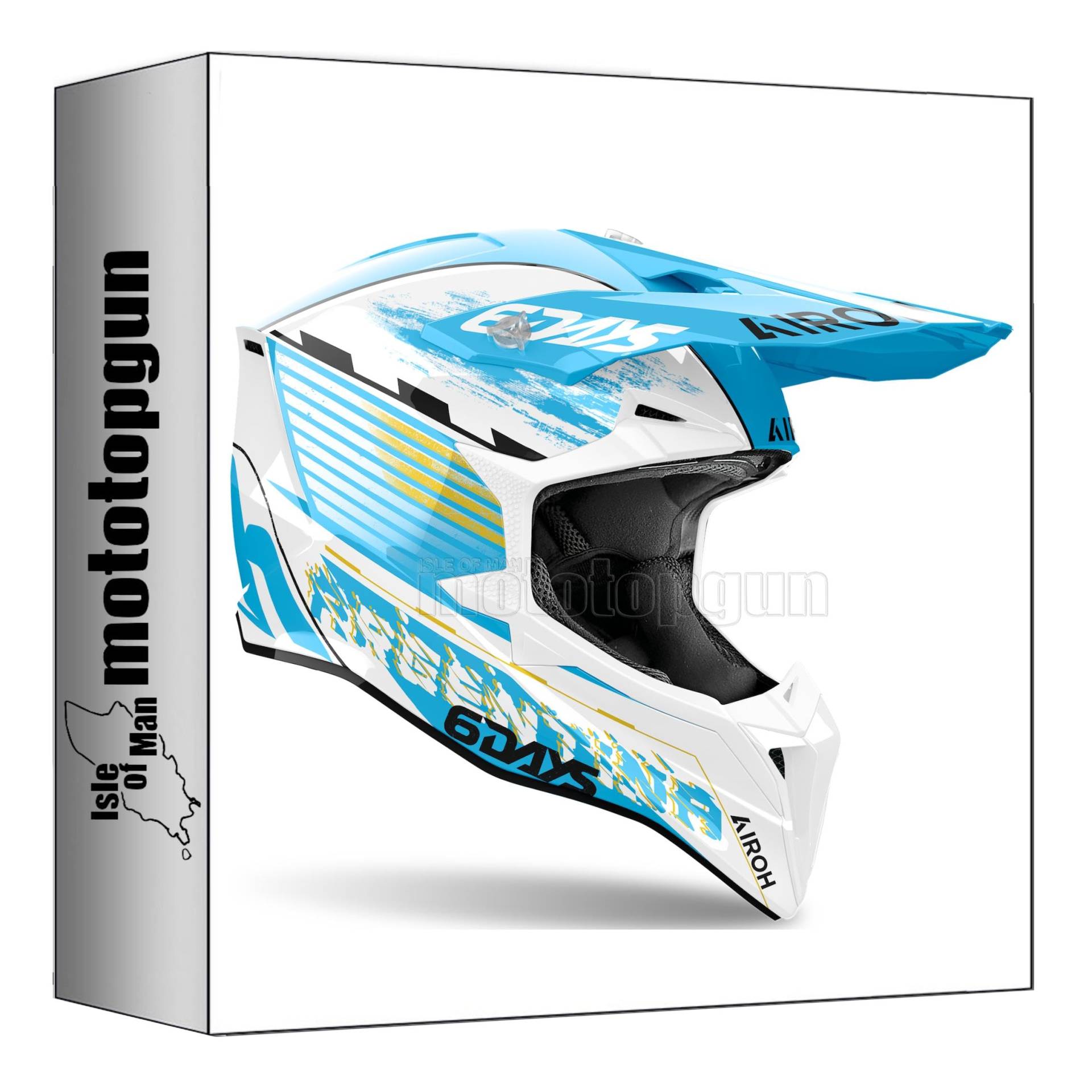 airoh helm motorrad cross wrsda23 wraap six days argentina 2023 glos sz. xs mototopgun von MOTOTOPGUN