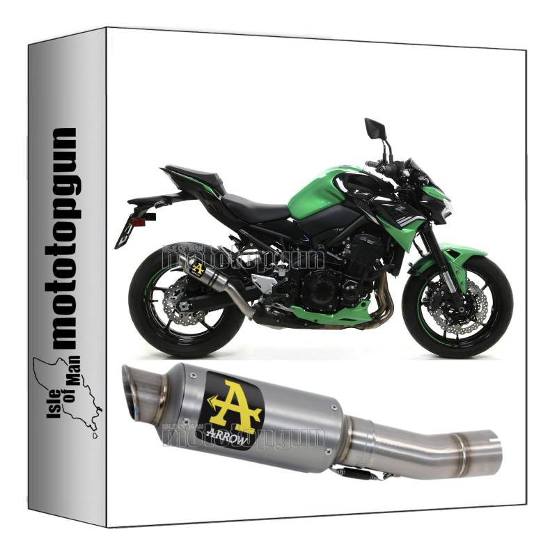 auspuff zugelassen arrow gp2 gp-2 aus titan mit endkappe aus titan kompatibel mit kawasaki z900 z-900 2020 2021 2022 2023 mototopgun 71556gp von MOTOTOPGUN