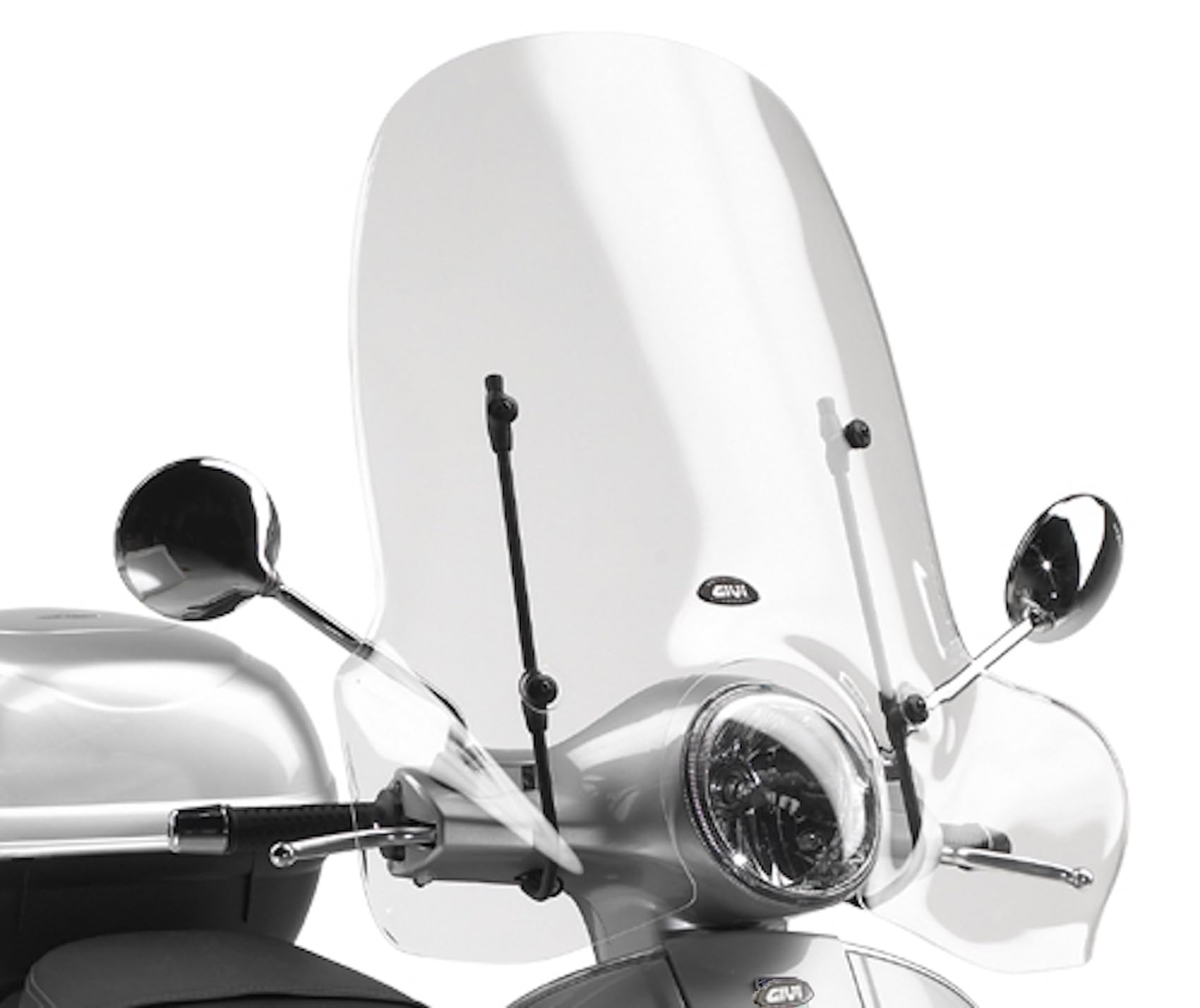 givi 104a windschutzscheibe kompatibel mit piaggio vespa gts 125-150-250-300 2006 2007 2008 2009 2010 2011 2012 2013 2014 2015 2016 2017 2018 2019 2020 2021 2022 mototopgun von MOTOTOPGUN