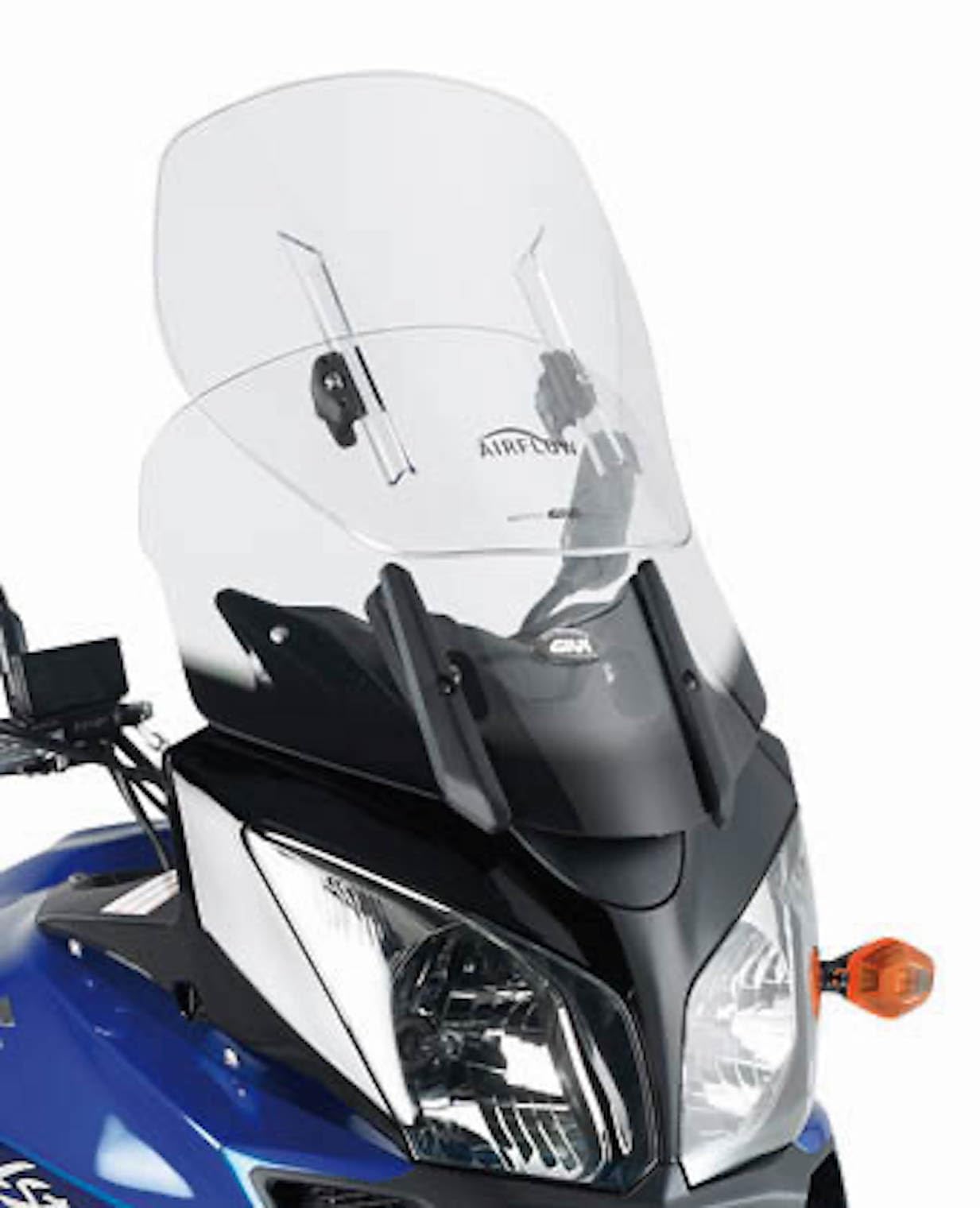 givi af260 windschild airflow kompatibel mit suzuki dl 1000 v-strom 2002 2003 2004 2005 2006 2007 2008 2009 2010 2011 mototopgun von MOTOTOPGUN