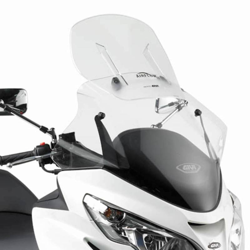 givi af266 windschild airflow kompatibel mit suzuki burgman 400 2006 2007 2008 2009 2010 2011 2012 2013 2014 2015 2016 mototopgun von MOTOTOPGUN