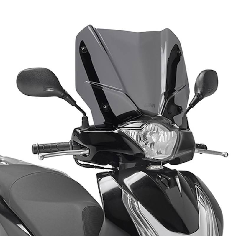 givi d1128s windschild kompatibel mit honda sh 125-150 i abs 2012 2013 2014 2015 2016 mototopgun von MOTOTOPGUN