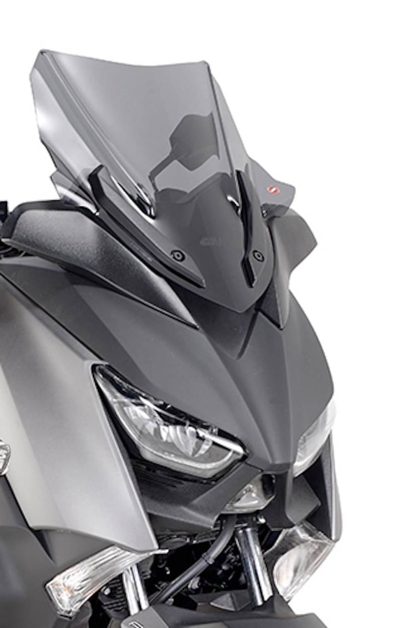 givi d2136s windschild low kompatibel mit yamaha x-max 125 2018 2019 2020 2021 2022 mototopgun von MOTOTOPGUN