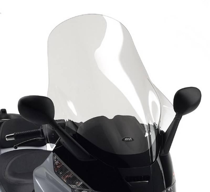 givi d500st windschutzscheibe kompatibel mit piaggio x-evo 125-250-400 2007 2008 2009 2010 2011 mototopgun von MOTOTOPGUN