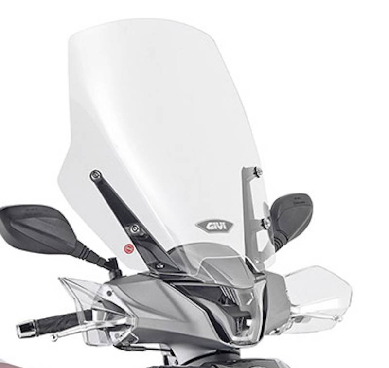 givi d6113st Windschutz transparent kompatibel mit kymco people s 125-150-200 2020 2021 2022 mototopgun von MOTOTOPGUN