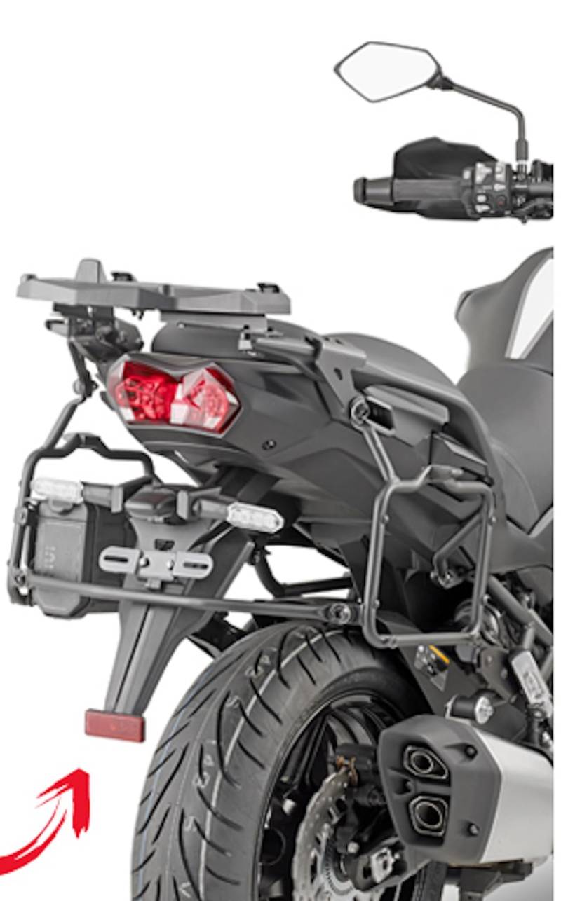 givi plr4126 seitenkoffer-trager abnehmbar kompatibel mit kawasaki versys 1000 / se 2019 2020 2021 2022 mototopgun von MOTOTOPGUN