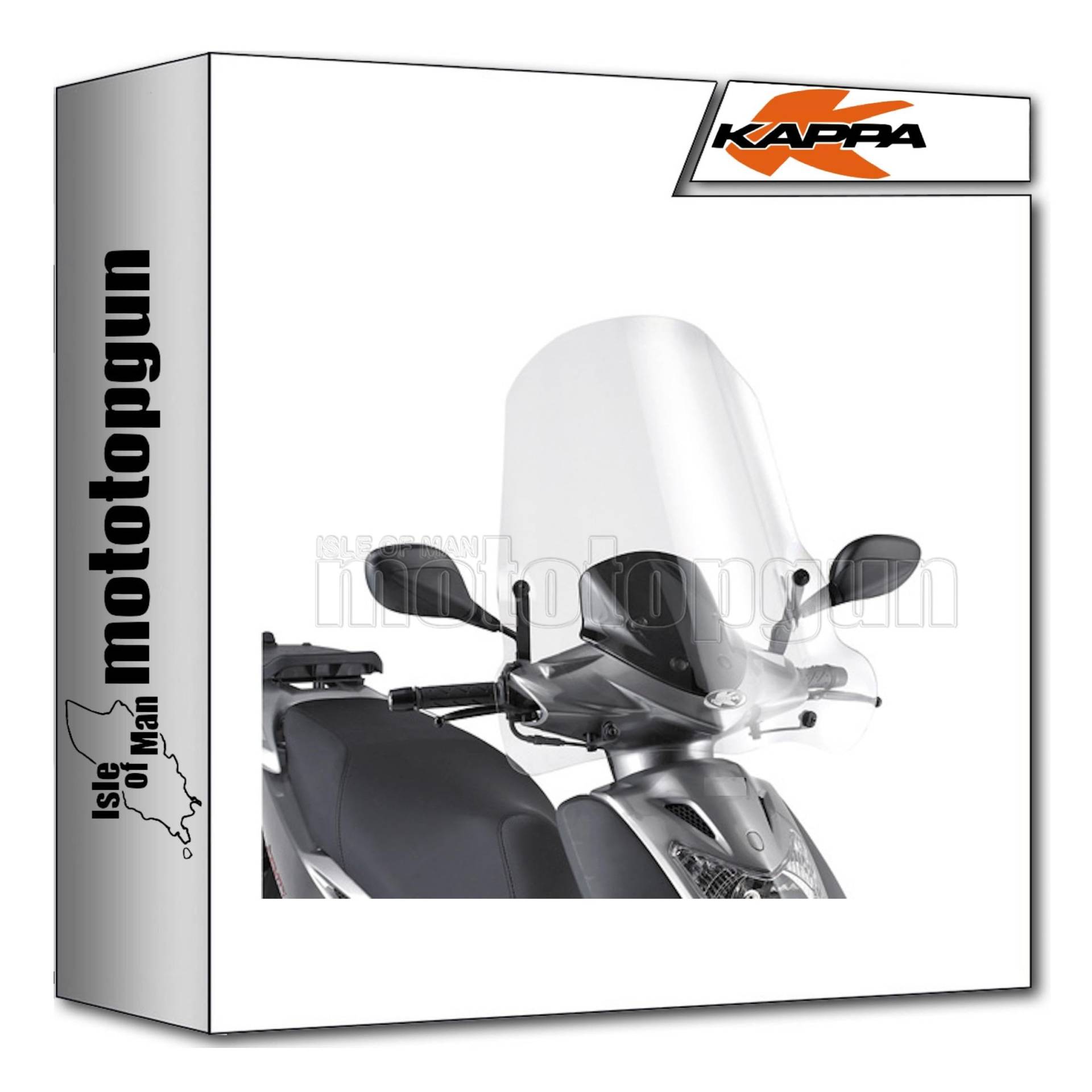 kappa 440ak + a6119ak windschild clear kompatibel mit kymco agility s 125 2022 2023 mototopgun von MOTOTOPGUN