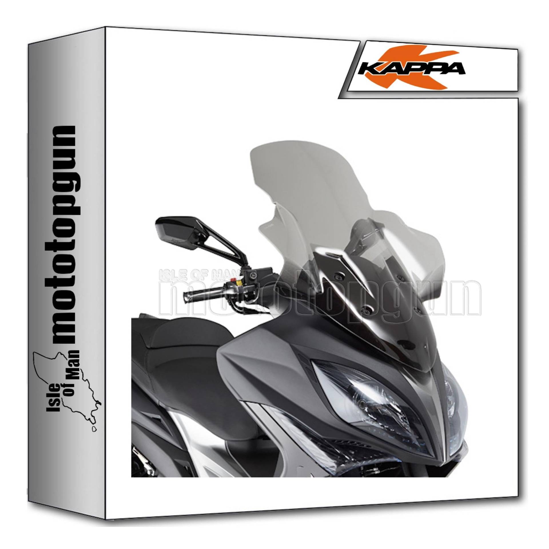 kappa windschild kompatibel mit kymco xciting 400i 2013 2014 2015 2016 2017 mototopgun von MOTOTOPGUN