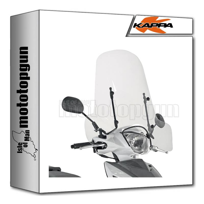 kappa windschild kompatibel mit piaggio liberty 50 125 / get 2016 2017 2018 2019 2020 2021 2022 2023 mototopgun von MOTOTOPGUN