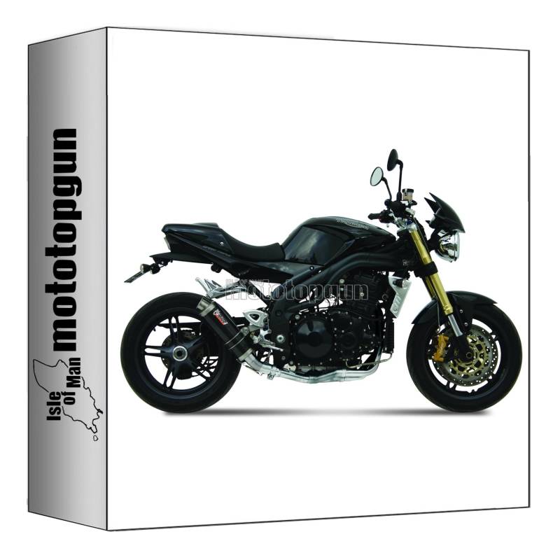 mivv auspuff zugelassen gp carbon low down kompatibel mit triumph speed triple 2005 2006 mototopgun von MOTOTOPGUN