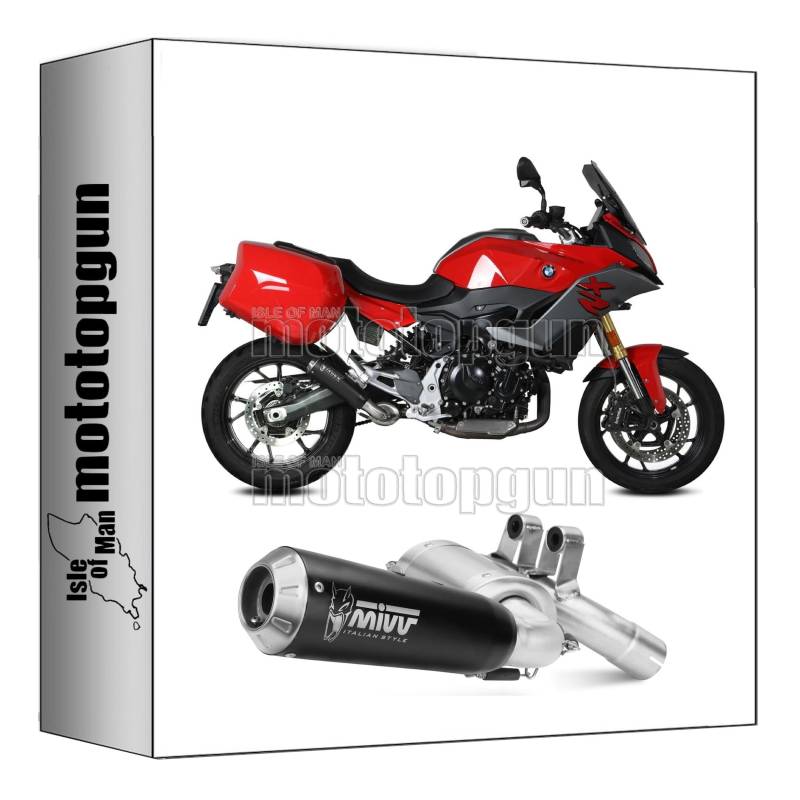 mivv auspuff zugelassen-oem x-m1 stahl schwarz kompatibel mit bmw f 900 xr 2023 2024 mototopgun von MOTOTOPGUN