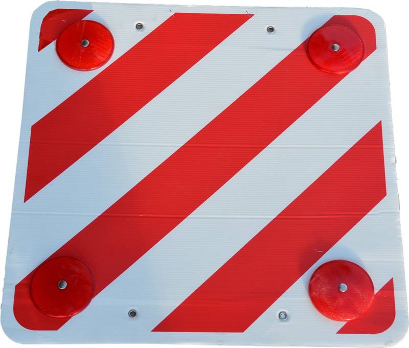 Mottez A160V Warnschild, Weiss und rot von MOTTEZ