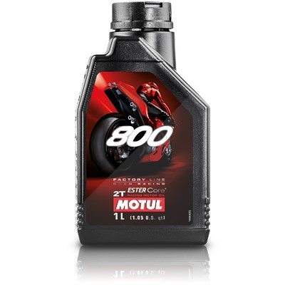 Motul 1 L 800 2T Factory Line Road Racing Motoröl [Hersteller-Nr. 110085] von MOTUL