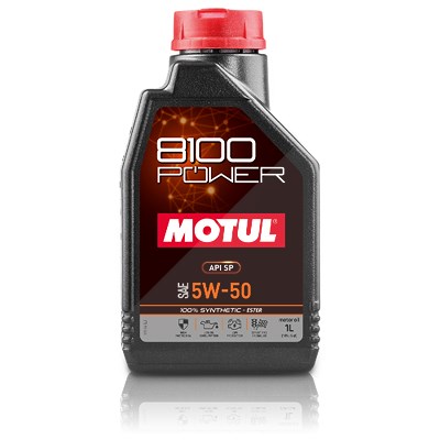 Motul 1 L 8100 POWER 5W-50 Motoröl [Hersteller-Nr. 103048] von MOTUL