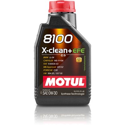 Motul 1 L 8100 X-CLEAN + EFE 0W-30 von MOTUL