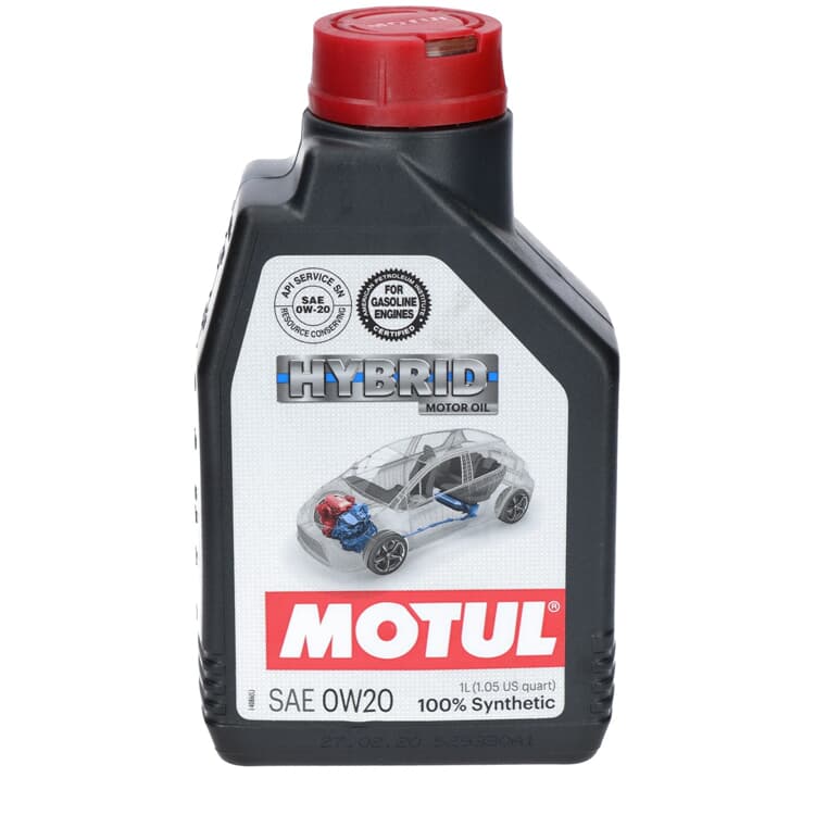 1 Liter Motul HYBRID 0W-20 von MOTUL