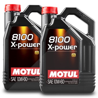 Motul 10 L 8100 X-POWER 10W60 [Hersteller-Nr. 109696] von MOTUL