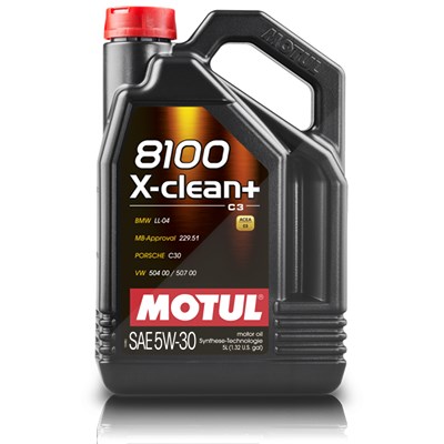 Motul 5 L 8100 X-clean+ 5W30 [Hersteller-Nr. 109220] von MOTUL