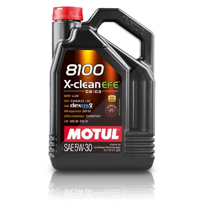 Motul 5 L 8100 X-clean EFE 5W30 Motoröl [Hersteller-Nr. 109456] von MOTUL