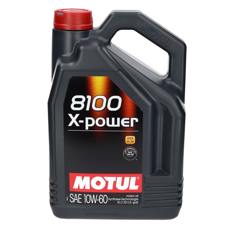 5 Liter Motul Motor?l 8100 X-POWER 10W-60 von MOTUL