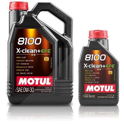 Motul 6 L 8100 X-CLEAN + EFE 0W-30 von MOTUL