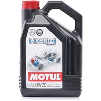 MOTUL Motoröl 0W-20, Inhalt: 4l, Synthetiköl 107142 von MOTUL