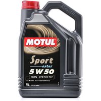 MOTUL Motoröl 5W-50, Inhalt: 5l, Synthetiköl 102716 von MOTUL