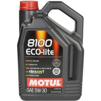 Motoröl MOTUL 8100 ECO-LITE 5W30 5L von Motul