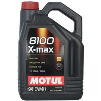 Motoröl MOTUL 8100 X-Max 0W40 5L von Motul