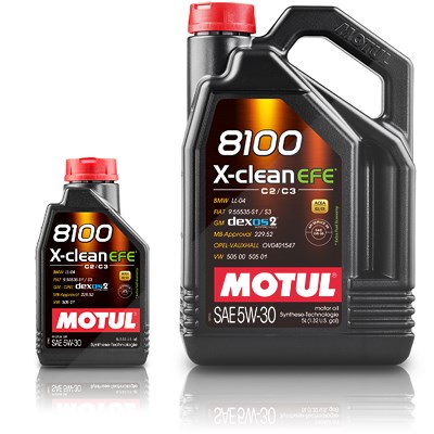 Motul 6 L 8100 X-clean EFE 5W30 Motoröl von MOTUL