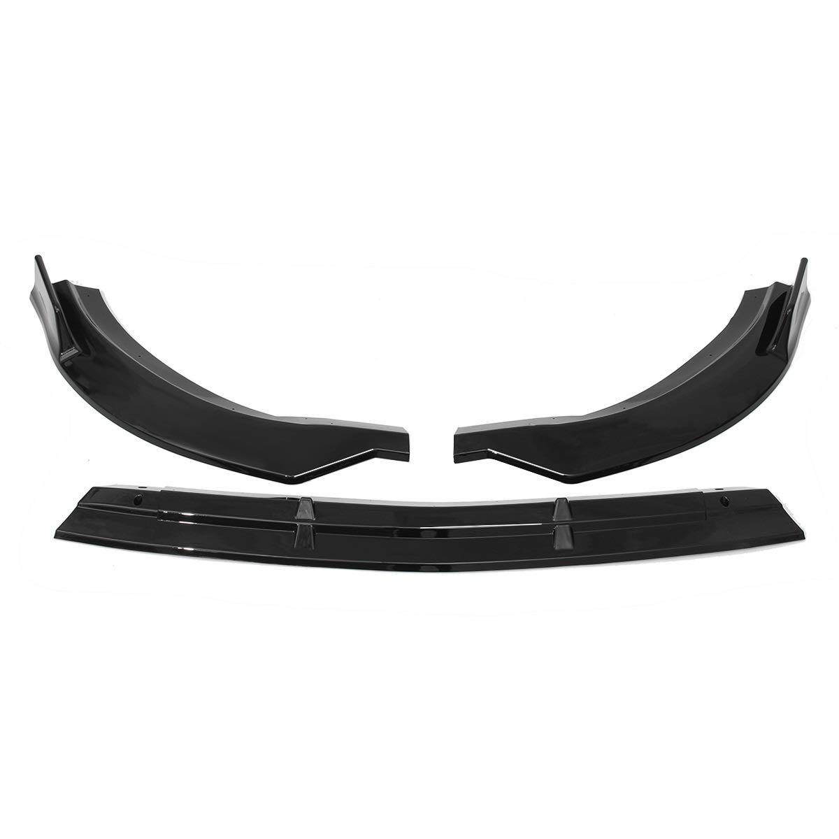 MOUNTAIN MEN Stoßstangen 3pcs Auto-Frontstoßstange Splitter Lip Chin Body Kit Spoiler Diffuser-Schutz Schutz for Mercedes for Benz Vito 2015-2019 (Color : Carbon Fiber Look) von MOUNTAIN MEN