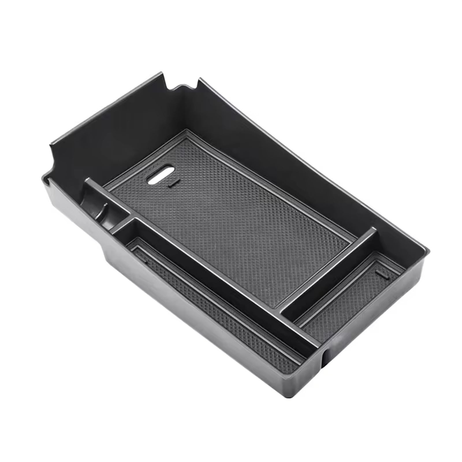 MOXSQFT Mittelkonsole Organizer Kompatibel Mit Für HRV 2023 Auto-Mittelarmlehnen-Aufbewahrungsbox Zubehör Mittelkonsolen-Organizer Container Halterungsfach Einsetzen(Black) von MOXSQFT