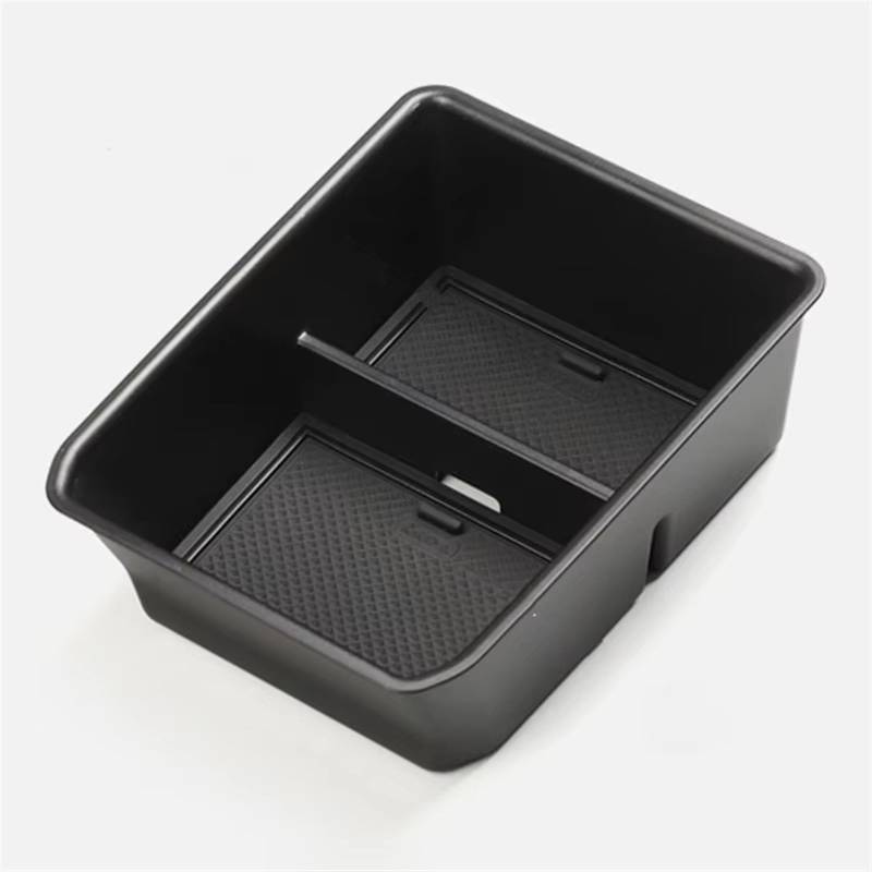 MOXSQFT Mittelkonsole Organizer Kompatibel Mit Für Q5 Q4 Etron Armlehnenbox Aufbewahrungsbox Wasserbecherhalter Sondermodifikation Autozubehör Innenausstattung von MOXSQFT