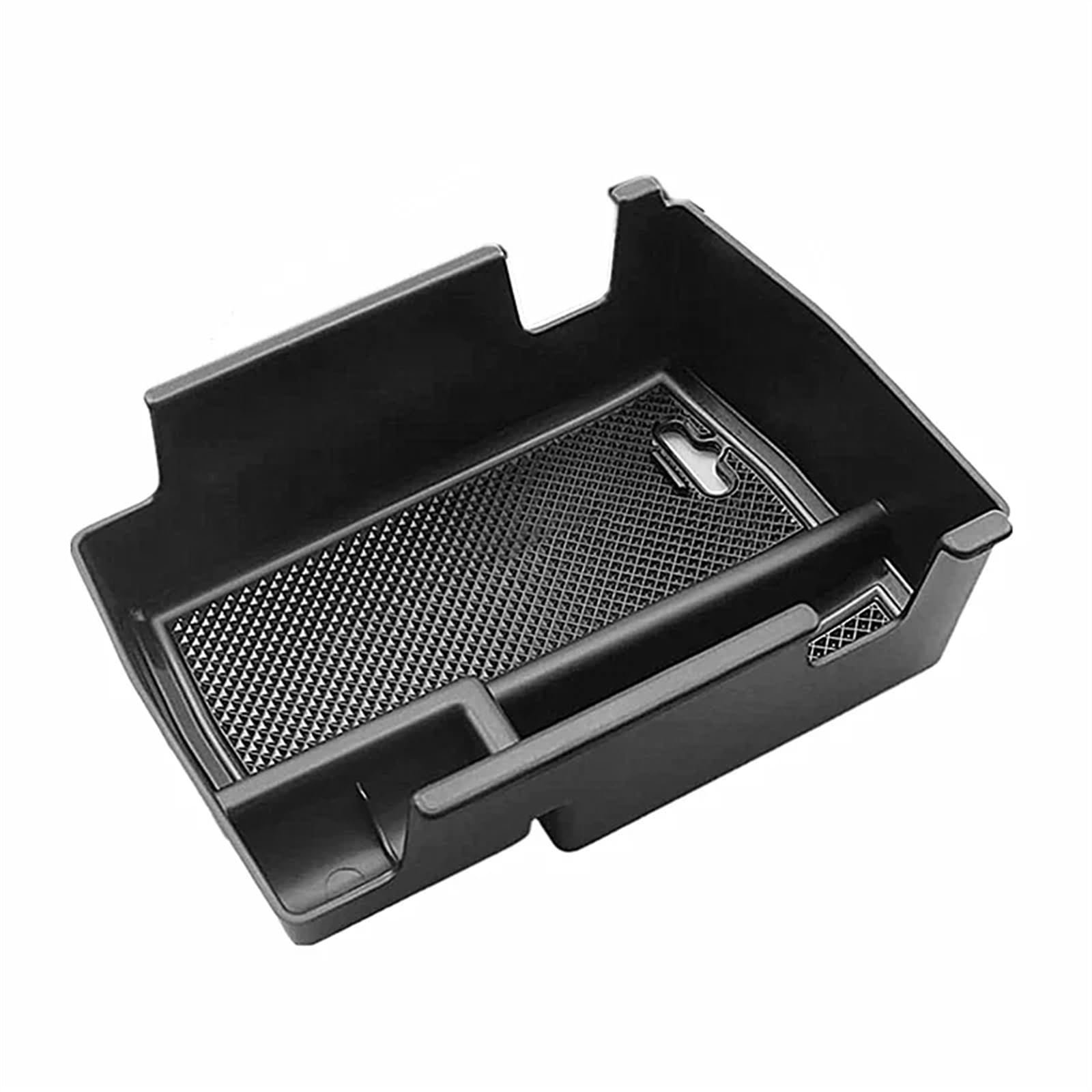 MOXSQFT Mittelkonsole Organizer Kompatibel Mit Jeep Für Compass 2021 2022 2023 Auto-Armlehnen-Aufbewahrungsbox Mittelkonsolen-Organizer Ablagebehälter Innenausstattung(Black) von MOXSQFT