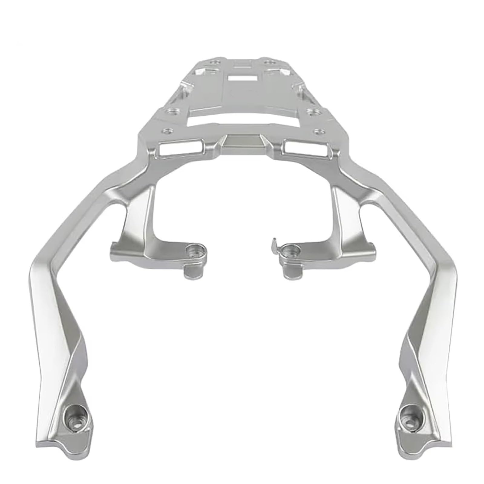 MOXSQFT Motorrad-Gepäckträger Hinten Für XADV750 Für Nss750 Für Forza750 2021 2022 2023 2024 Motorrad Hinten Gepäck Rack Stamm Basis Motorrad Rack Für Fracht Für Regal(Silver) von MOXSQFT