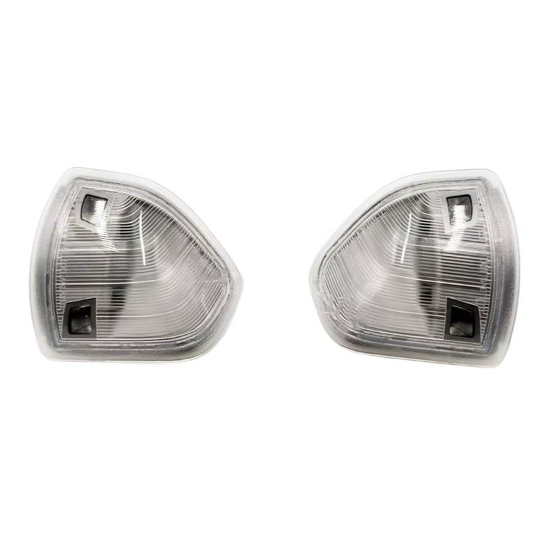 MOXSQFT Seitenblinker Blinker Kompatibel Mit Dodge Für Ram 1500 2500 3500 2011-2017, 1 Satz Frontspiegel-Blinker, Seitenspiegel-Blinker 68302828AA 68302829AA(Clear) von MOXSQFT