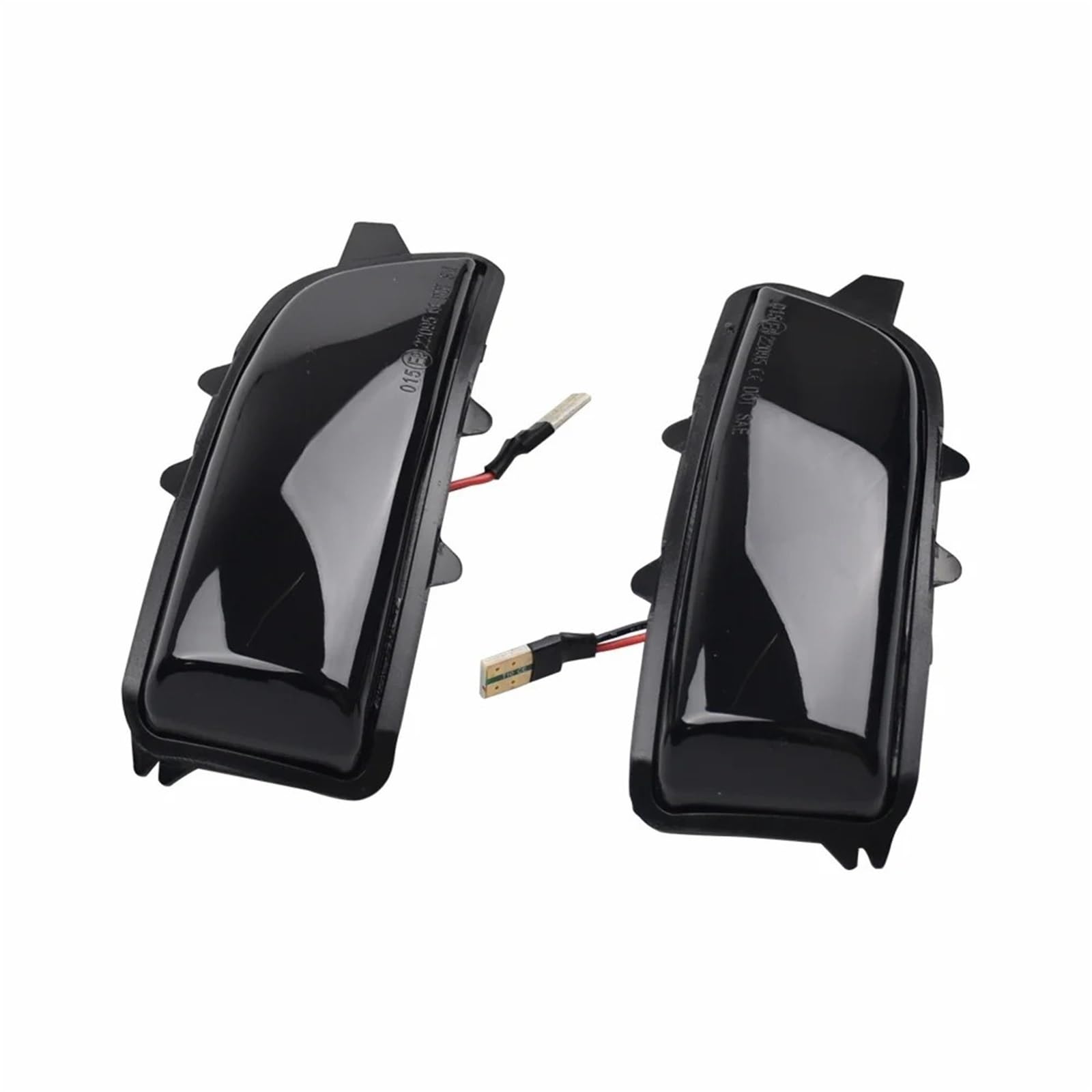 MOXSQFT Seitenblinker Blinker Kompatibel Mit Jaguar Für X-Type X400 2001 2002-2010 Dynamische Blinkerleuchte Seitlich Für Außenspiegelanzeige, Direkter Ersatz Für 31111090 31111102 von MOXSQFT