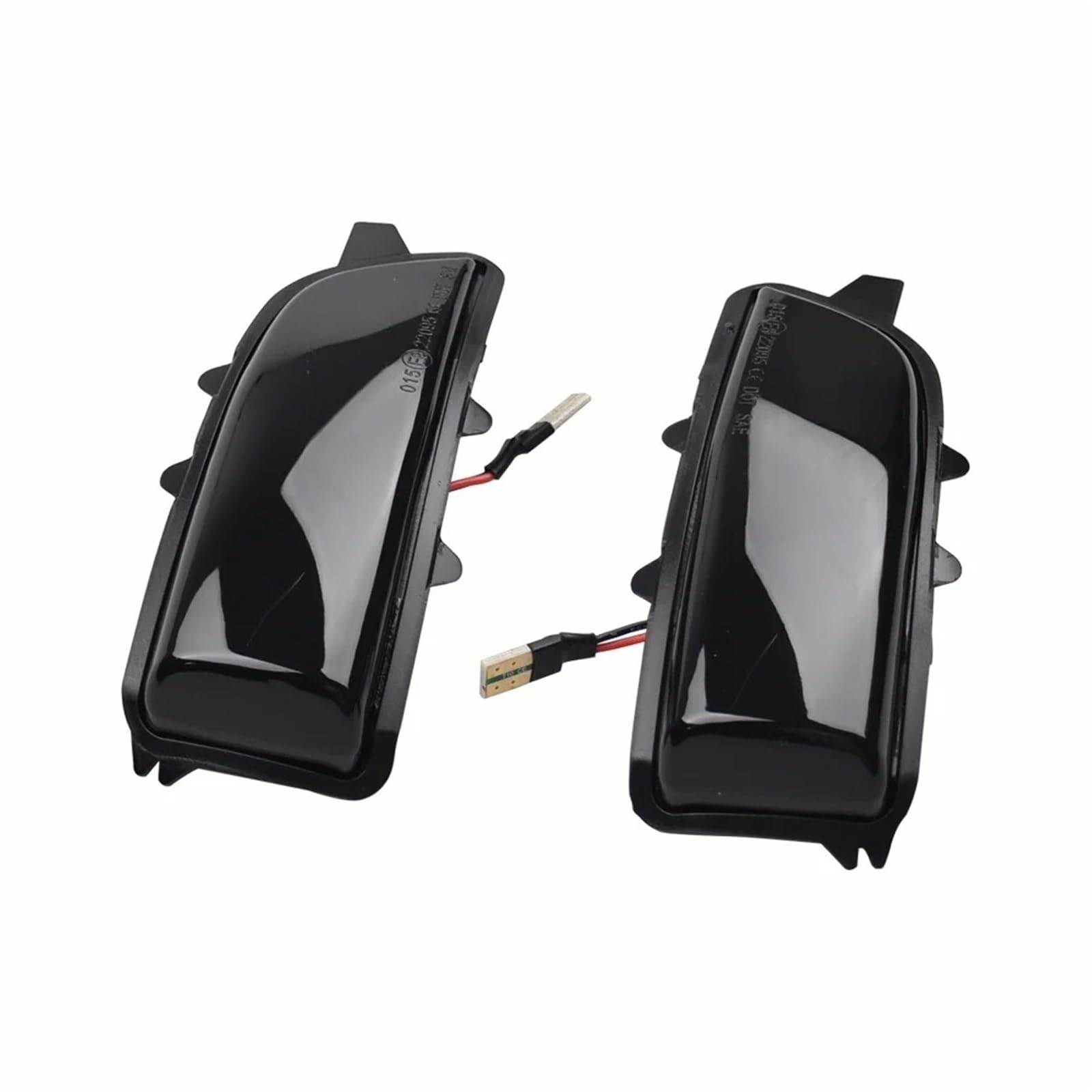 MOXSQFT Seitenblinker Blinker Kompatibel Mit Volvo Für C30 2007-2013 Für C70 2010-2013 Dynamische Blinkerleuchte Seitlich Für Außenspiegelanzeige Direkter Ersatz Für 31111090 31111102. von MOXSQFT