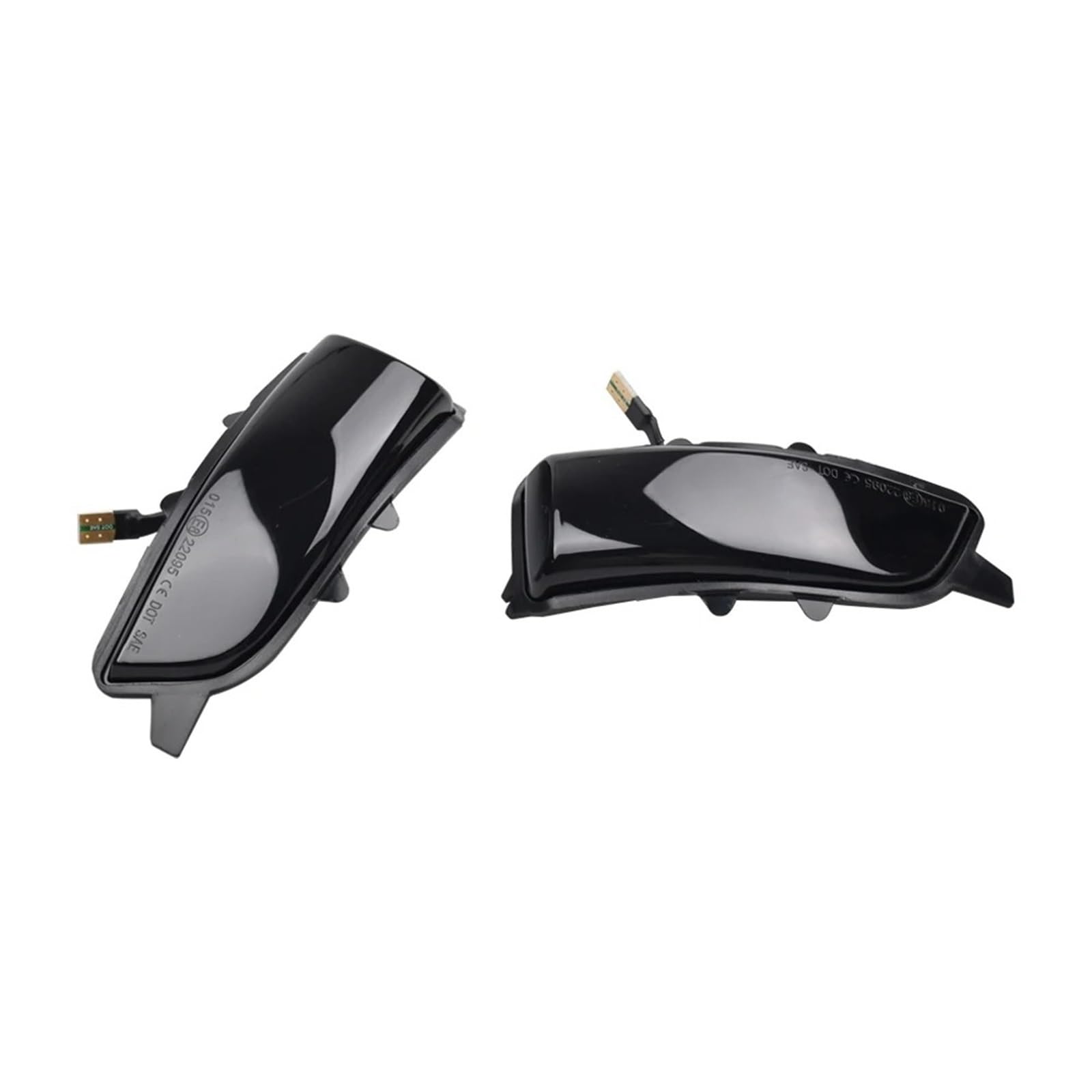 MOXSQFT Seitenblinker Blinker Kompatibel Mit Volvo Für V40 2013-2016 Für V50 2007-2012 V70 2008-2010 1 Paar Seitenspiegellampe Blinker Dynamisches Blinkerlicht von MOXSQFT