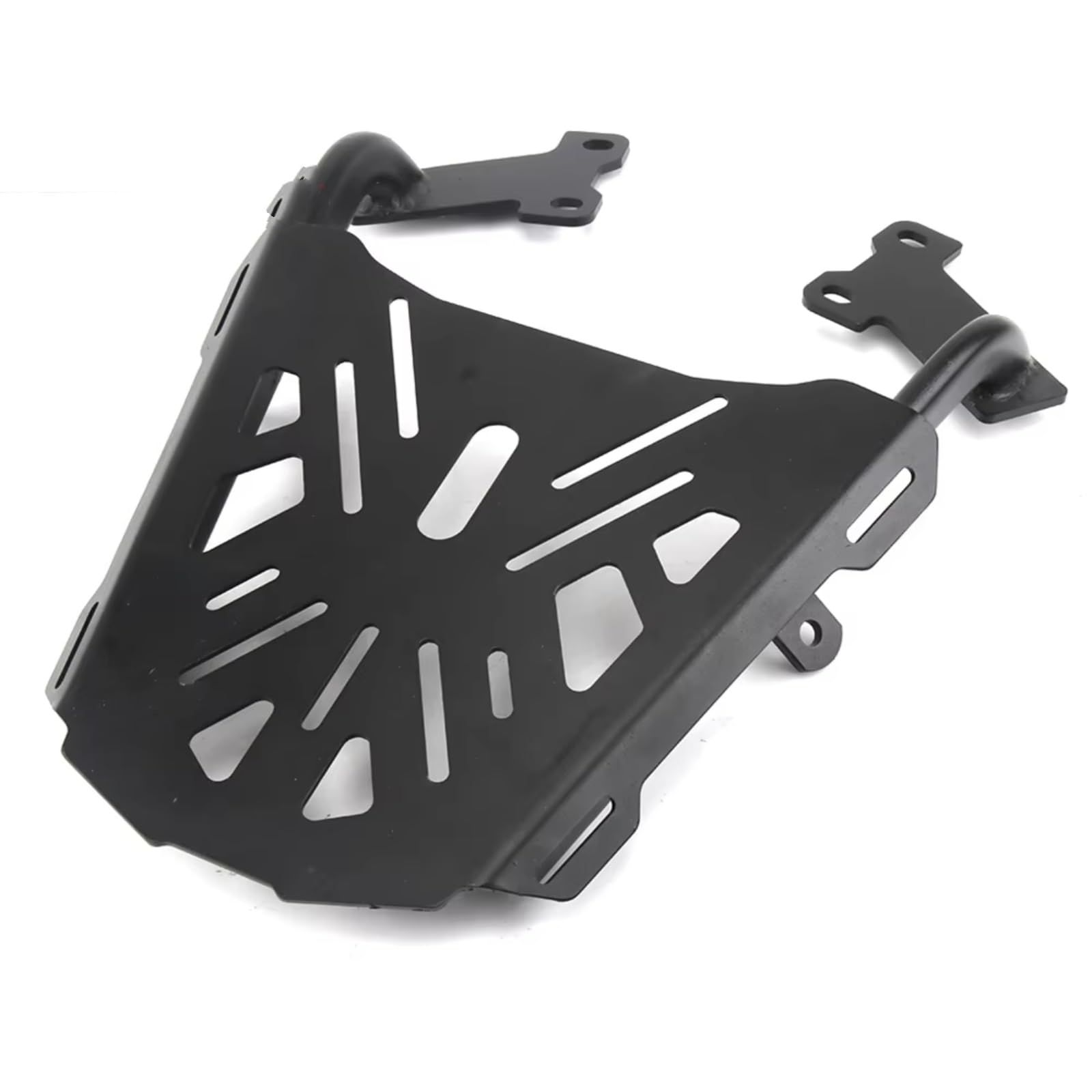 Motorrad-Gepäckträger Hinten Für CB400X Für CB500X 2015-2021 Motorrad Trunk Organizer Lagerung Rack Hinten Schwanz Gepäck Rack Reitstock Top Fall Box Stamm Halter Für Regal Unterstützung(Black) von MOXSQFT