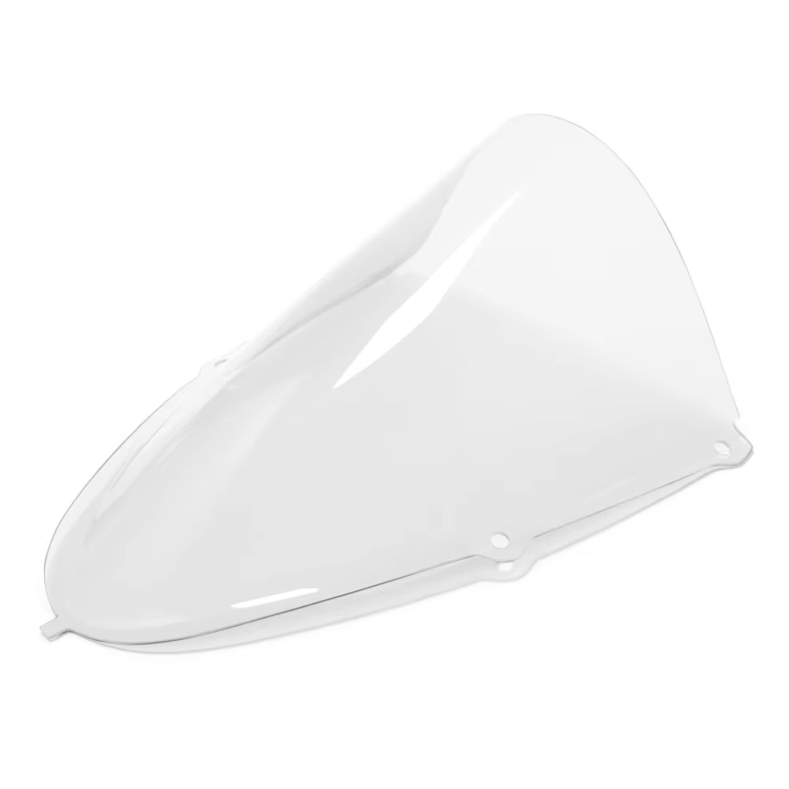 Motorrad Windschutz Für RSV4 2022 2023 Motorrad Windschutzscheibe Windschutzscheibe Visier Double Bubble Wind Teile Schallwand Spoiler Windschutzscheibe Deflektor Windschutzscheibenschutz(Transparent) von MOXSQFT