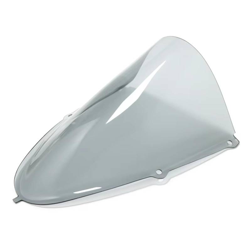 Motorrad Windschutz Für RSV4 2022 2023 Motorrad Windschutzscheibe Windschutzscheibe Visier Double Bubble Wind Teile Schallwand Spoiler Windschutzscheibe Deflektor Windschutzscheibenschutz(Smoke) von MOXSQFT